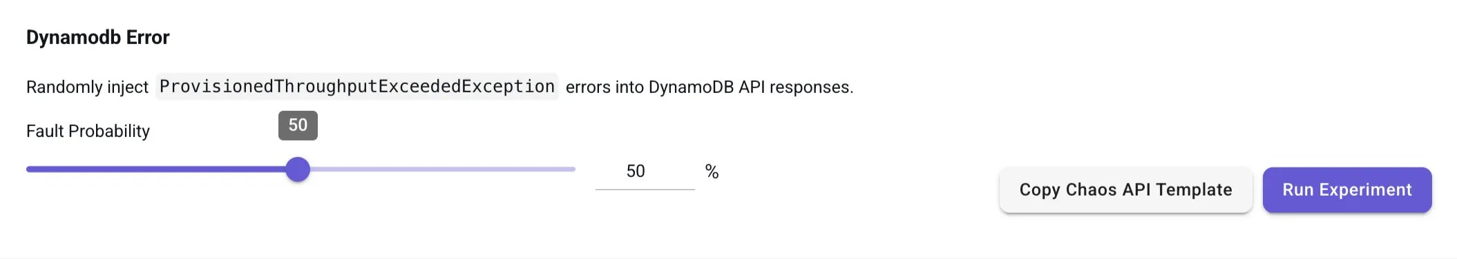 DynamoDB Error