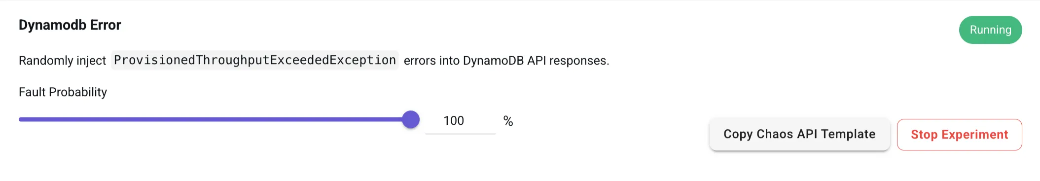 DynamoDB Error