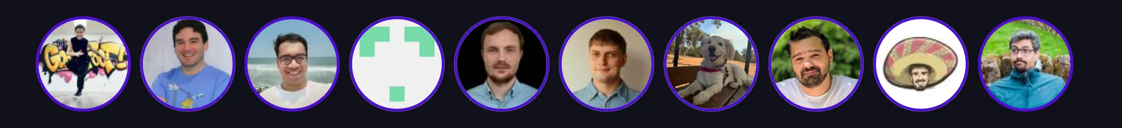 Internal LocalStack docs contributors GitHub avatars