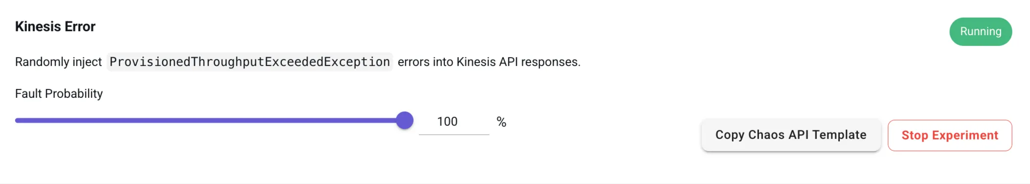 Kinesis Error