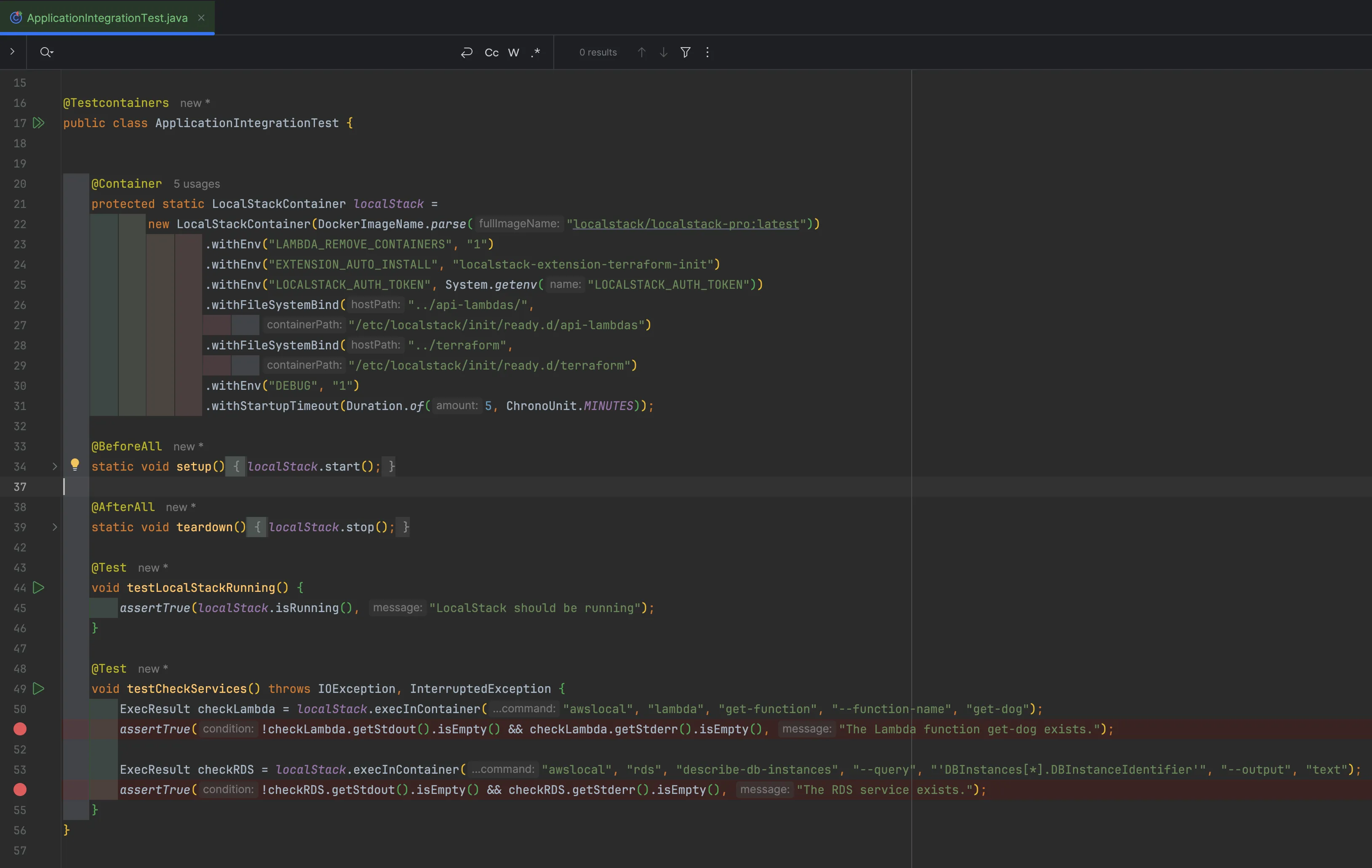 Testcontainers